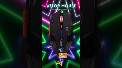 AZZOR Cantelopes Dark Silent 2400 DPI Wireless Mouse #gamingmouse #shorts #gamingmice #wirelessmouse