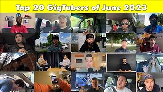Top 20 GigTubers of June 2023