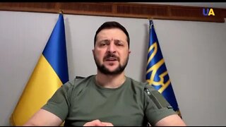 Address from Ukrainian president Volodymyr Zelenskyy￼
