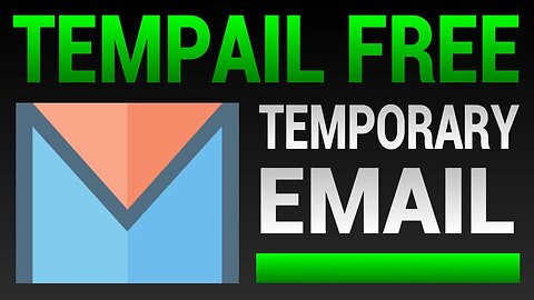 How To Use Tempail - FREE Temporary Email Address & Inbox (NEW Tutorial)