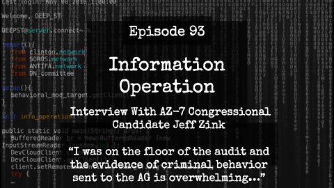 IO Episode 93 - Interview with AZ-7 Congressional Candidate Jeff Zink