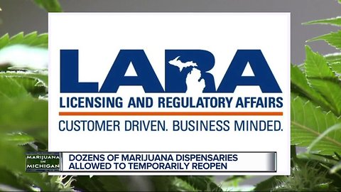 Dozens of medical marijuana dispensaries allowed to temporarily re-open