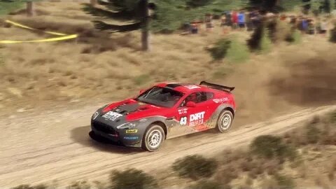 DiRT Rally 2 - Replay - Aston Martin V8 Vantage GT4 at Perasma Platani