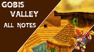 Banjo-Kazooie - Gobi's Valley - All 100 Note Locations