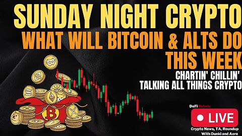 Live Bitcoin Price Update | Crypto TA, Charts, News | DeFi Rebels Live!