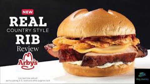Arby's Country Style Rib Sandwich Review