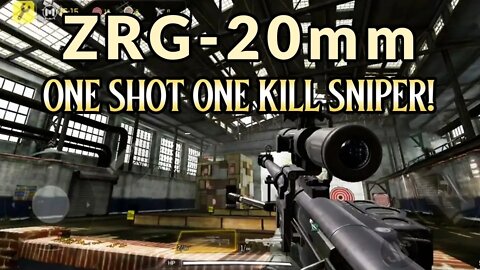 ZRG-20mm, One Shot One Kill Sniper Rifle in Codm