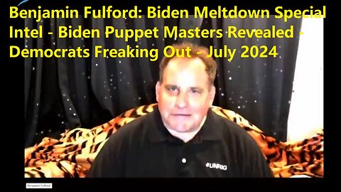 Benjamin Fulford: Biden Meltdown Special Intel - Biden Puppet Masters Revealed!