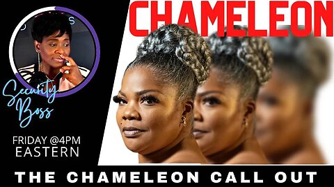 THE CHAMELEON CALL OUT | Comedian Mo'nique @D.L. Hughley | @WeNeedToTalk