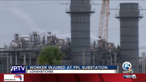 Worker injured at FPL substation in Loxahatchee