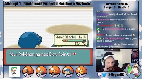 Pokémon Inclement Emerald Hardcore Nuzlocke ROM Hack = 12