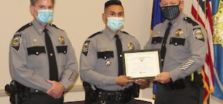 NHP Trooper honored with medal of valor