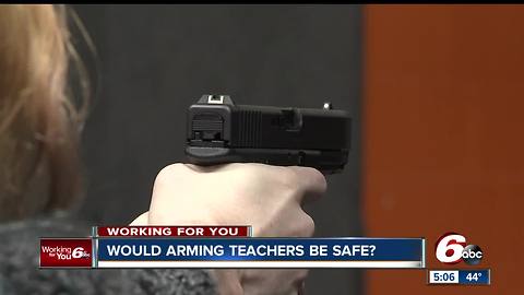 How realistic, and safe, would it be to arm some teachers in schools