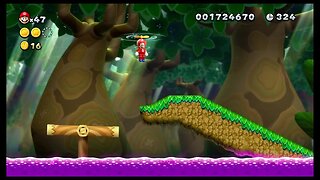 New Super Mario Bros. U Deluxe | Episode 33 - Soda Jungle-6 Seesaw Bridge