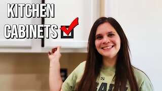 Installing Kitchen Cabinets In Our Shed To House | Shed To Cabin