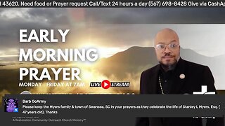 Early Morning Prayer 100623