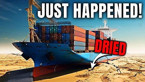 Panama Canal: The World's Largest Canal Has SUDDENLY Dried Up!