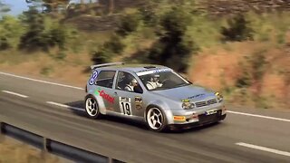 DiRT Rally 2 - Replay - Volkswagen Golf Kitcar at Ascenso bosque Montverd