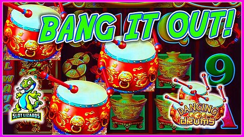 BANG IT OUT! D ABANDONS A WIN!!! Dancing Drums BATTLE FOR A 25K GRAND JACKPOT!