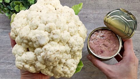 I make this cauliflower all week and my husband asks for more! Quick dinner