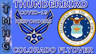 Thunderbird's Salute Essential Workers With A Colorado Flyover
