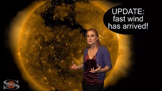 Fast Wind Returns Bringing Aurora: Solar Storm Forecast 10-12-2017