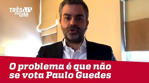 Carlos Andreazza: "O problema é que não se vota no Paulo Guedes; vota-se no Jair Bolsonaro"