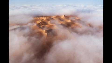 K ULTRA HD Video of Beautiful Nature Scenery Moving Clouds