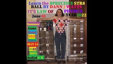 Learn how to become a better straight ball bowler #31 with Dann the CD born MAN on 6-05-22.#31 bowl video