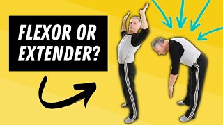 Back Pain? Are You a Flexor or Extender? Why You Need to Know