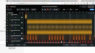 Composing a Hip Hop Beat with Bandlab.com Looping and Refining the Instrumental Part 2 Continued