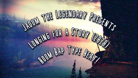 Jadum the Legendary - Longing for a Story (2020) Dark/Rock Rap/90s Boom Bap Type Beat