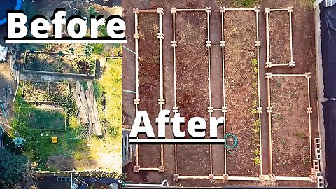 Easy DIY Garden build (time-lapse)