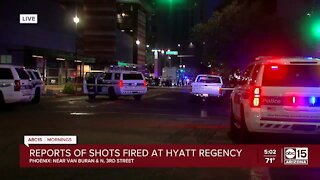 Shooting investigation at downtown Phoenix hotel