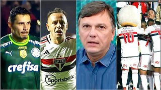 "O São Paulo foi DOMINANTE! E já ESTÁ NA HORA de o Palmeiras..." Mauro Cezar FALA A REAL!