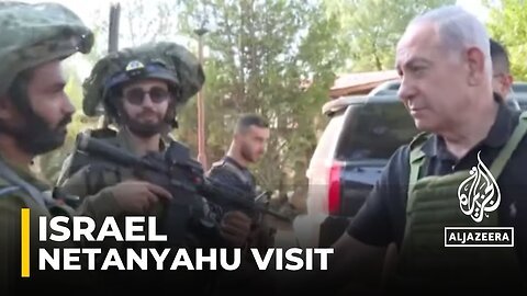 Netanyahu visits troops near Gaza, says 'next stage coming'