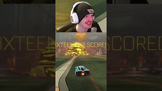 "NOW THAT WAS ACTUALLY CRAZY!" 🤪🔥#shorts #gaming #rocketleague #funnymoments