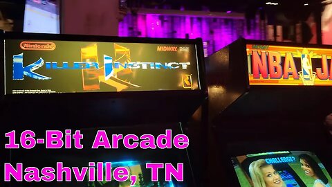 16-Bit Arcade and Bar Nashville Walkthrough | Indie Arcade Wave