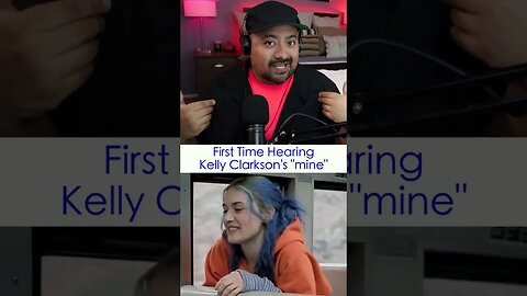 Reacting to "mine" by Kelly Clarkson from her Chemistry album | First Time Hearing #Shorts