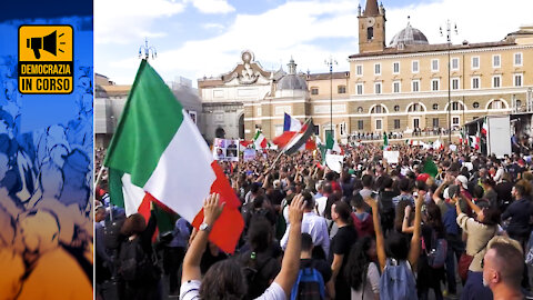 PIAZZA DEL POPOLO 9 OTTOBRE. CHI C’ERA: LE INTERVISTE DI BYOBLU