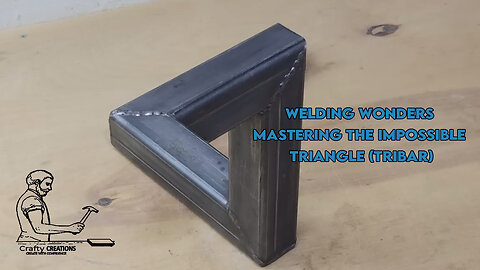 Welding Wonders Mastering the Impossible Triangle (Tribar)