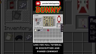 Bunny Wearing Sunglasses Banner | Minecraft