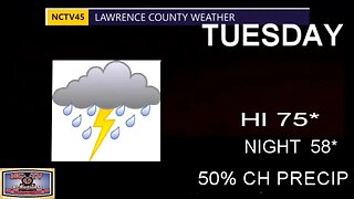 NCTV45 LAWRENCE COUNTY 45 WEATHER SUNDAY SEPTEMBER 10 2023