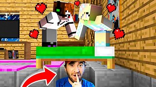 I Secretly Moved Into His Minecraft House.. (EXPOSED)