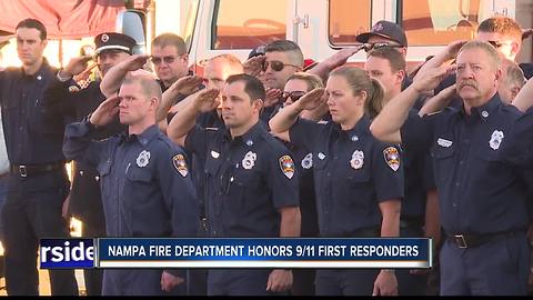 Nampa Fire Department honors 9/11 first responders