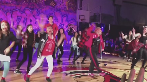 60 is the new 20!! Dance teacher DESTROYS hip-hop routine; entire room erupts!