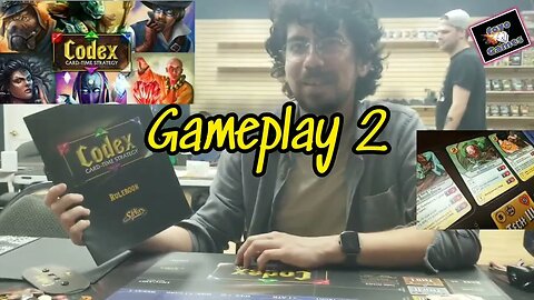 Codex Card Time Strategy Gameplay 2 "Chameleon Lizzo"