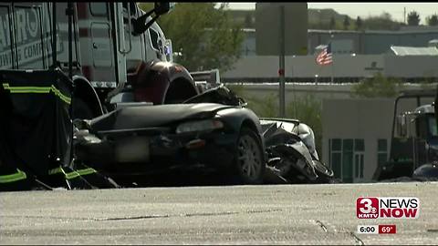 2 killed after concrete truck crashes in La Vista