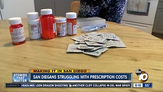 San Diegans struggling with prescription costs