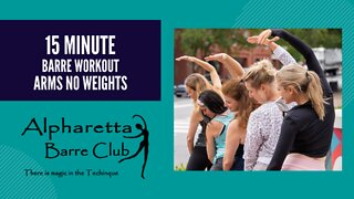15 Minute - Standing Arms and Posture Exercises - No Weights